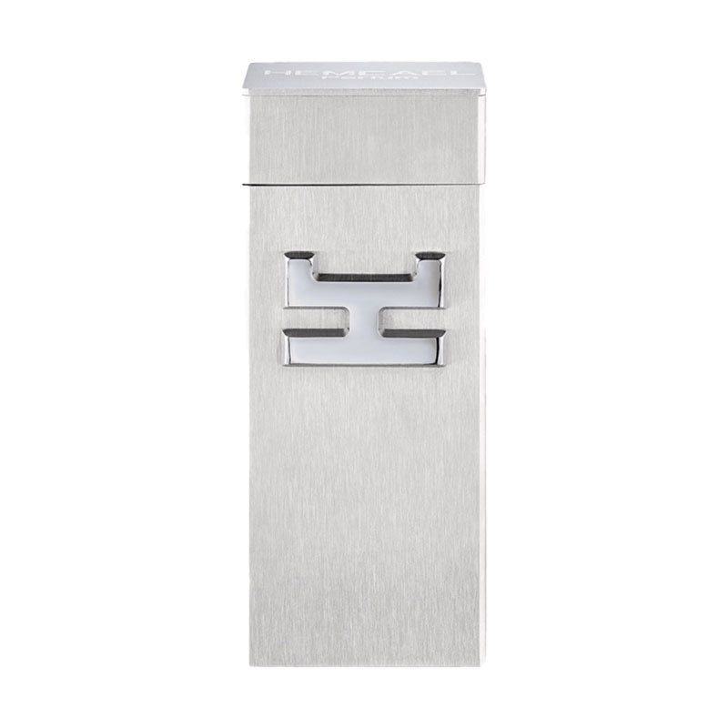 Hemcael Abel volle fles met een modern, metallic ontwerp en strakke lijnen, perfect voor elke collectie.