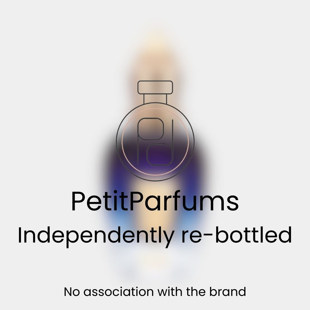 Ivory Route Sample van PetitParfums, onafhankelijk opnieuw gebotteld. Een geurmonster dat niet geassocieerd is met het merk.