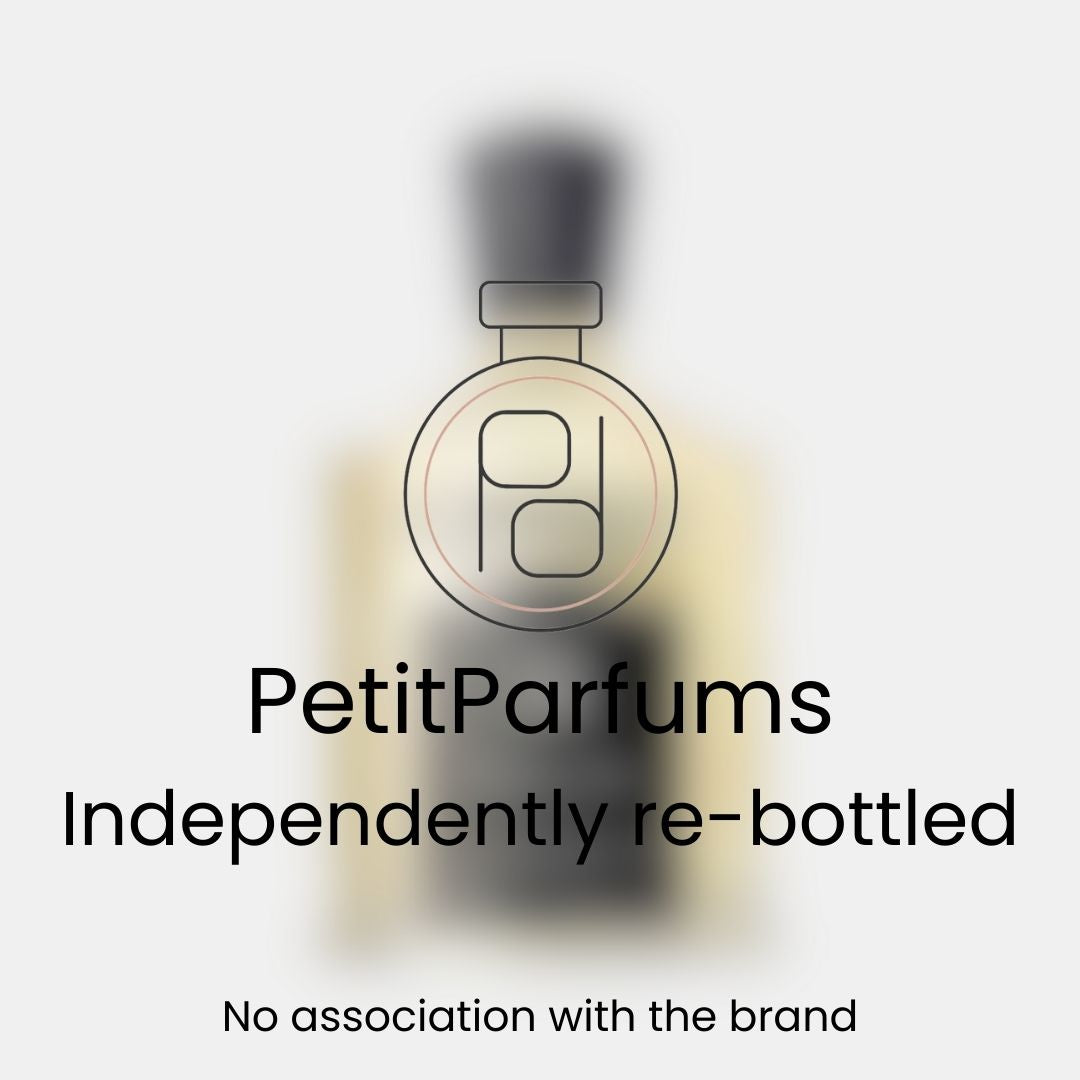 Royal Oud Sample van PetitParfums, een elegant parfum in een zorgvuldig opnieuw gebotteld flesje zonder associatie met het merk.
