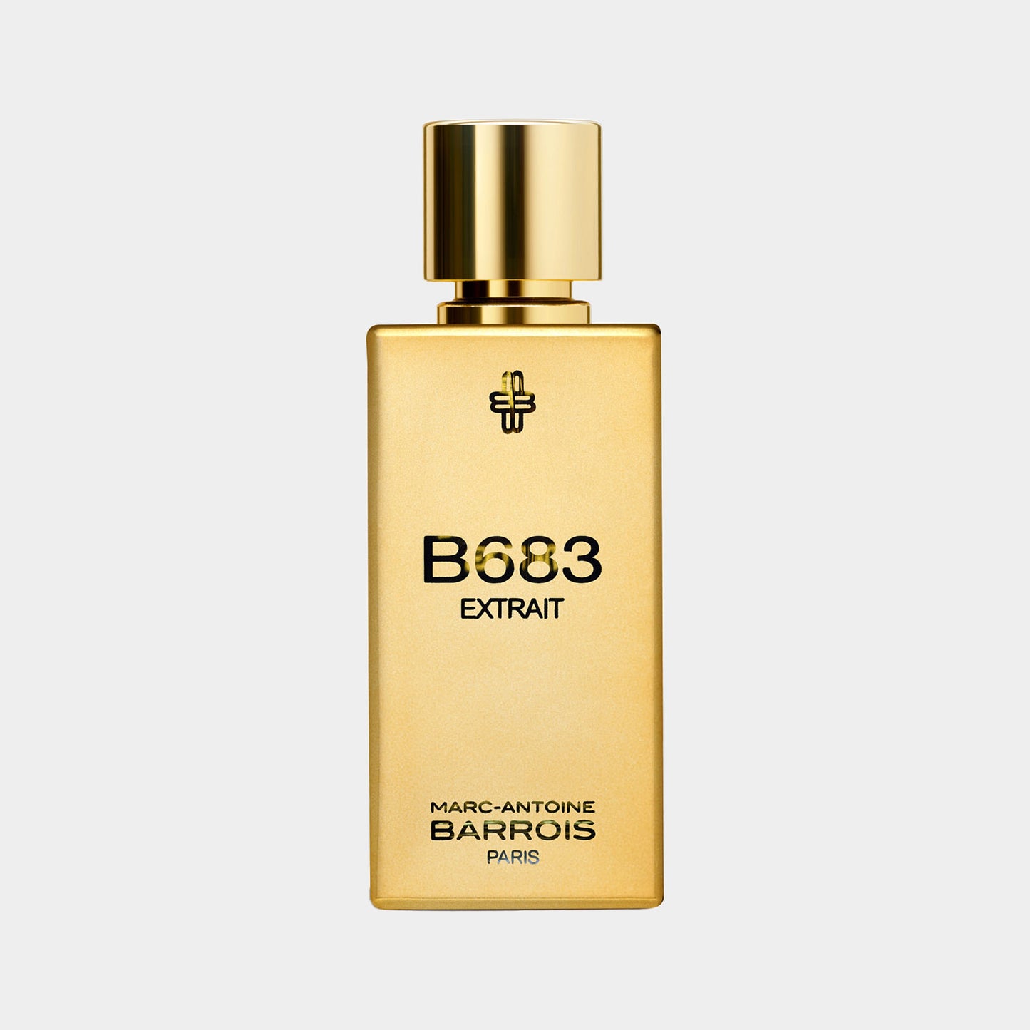 B683 Extrait Marc-Antoine Barrois in een elegant gouden flacon.