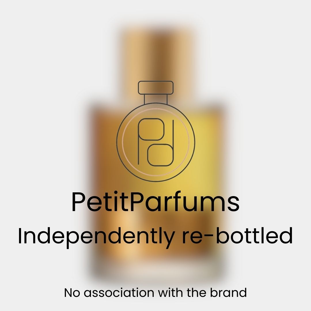 Costa Azurra EDP Sample in een elegante, gouden fles van PetitParfums. Onafhankelijk opnieuw gebotteld, zonder associatie met het merk.