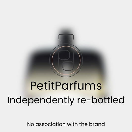 Een productafbeelding van I Sample, een parfummonster dat onafhankelijk is herverpakt door PetitParfums, zonder associatie met het merk.
