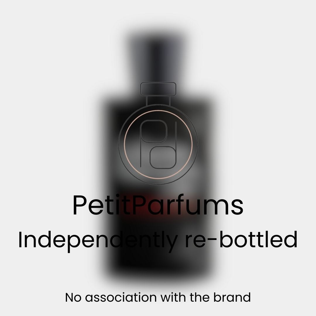 Lady Vengeance Sample in een elegant hergevuld flesje, gepresenteerd door PetitParfums, onafhankelijk opnieuw gebotteld zonder associatie met het merk.