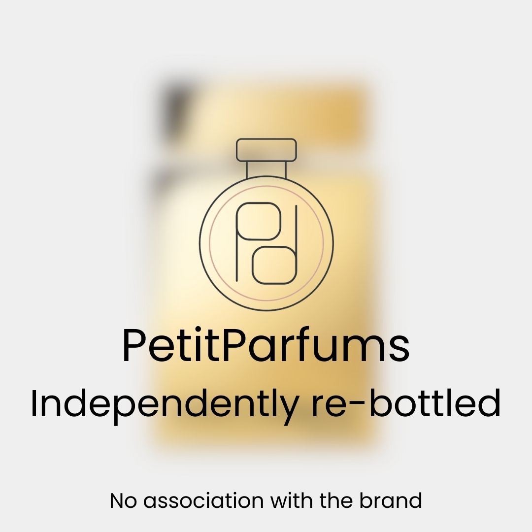 Sample van The One Gold, een luxe geur in een elegant verpakte flacon van PetitParfums, onafhankelijk opnieuw verpakt zonder associatie met het merk.