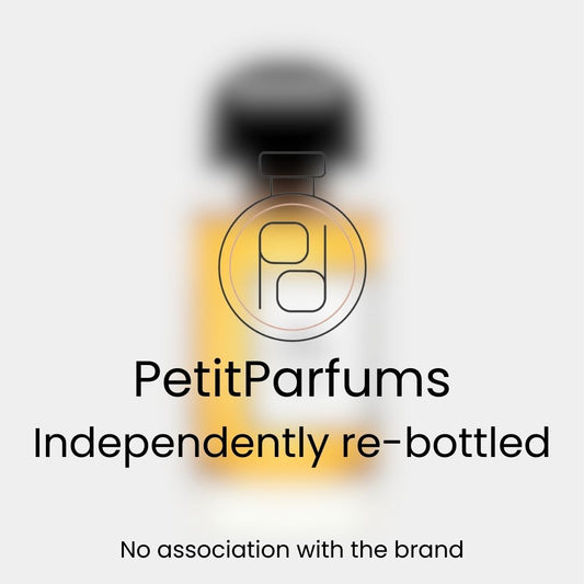 Nuit de Sable Sample in een elegant, herverpakt parfumflesje van PetitParfums, zonder associatie met het originele merk.