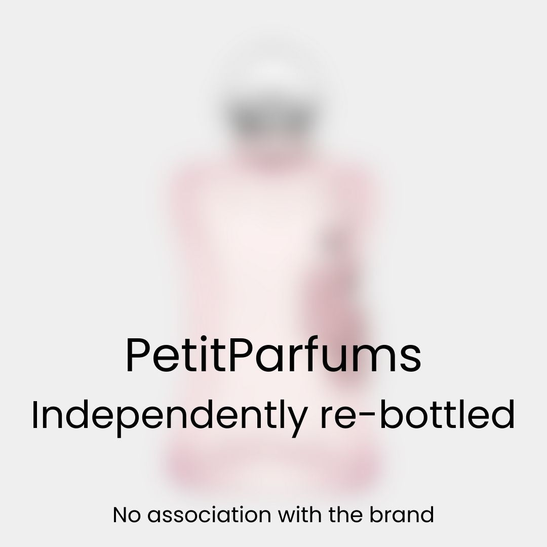 Deze afbeelding toont een sample van Delina Exclusif, opnieuw verpakt door PetitParfums, zonder associatie met het merk.
