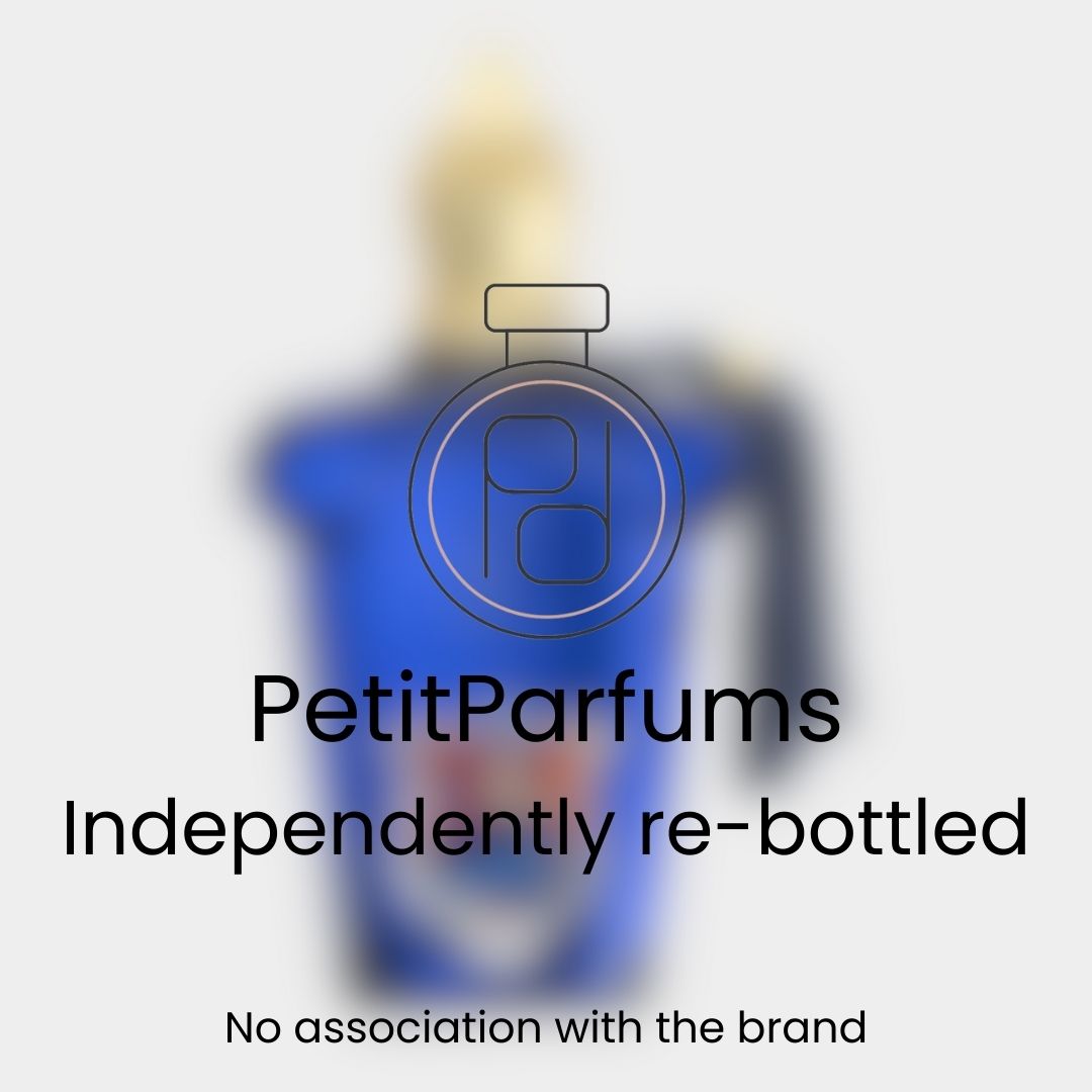 Casamorati 1888 Mefisto sample in een herverpakte fles van Petit Parfums, met een stijlvolle en elegante uitstraling.