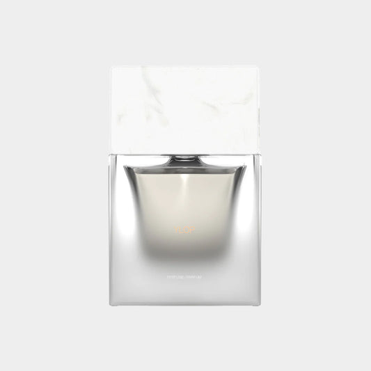 Sora Dora Ylop Full bottle, een elegant parfum in een modern, strak design met een marmeren dop en een glazen fles, perfect voor stijlvolle momenten.