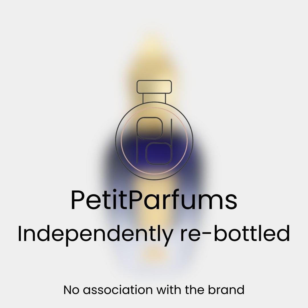 The Don Sample van PetitParfums, een stijlvol hersluitbaar parfumflesje met een elegant ontwerp, onafhankelijk omgebotteld zonder associatie met het originele merk.