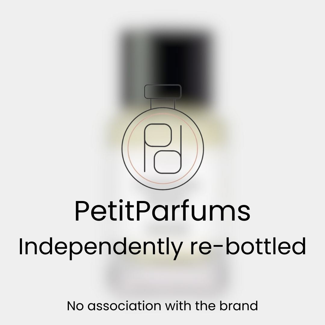 Parfum sample van Parisian Musc, opnieuw gebotteld door PetitParfums. Dit product is onafhankelijk en heeft geen associatie met het merk.