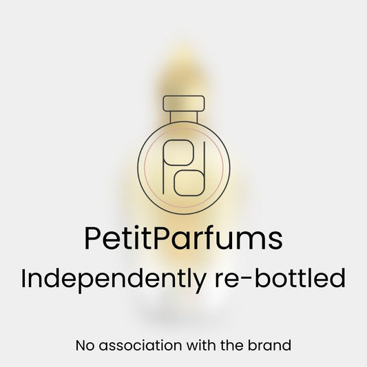 Zefiro Sample van PetitParfums, onafhankelijk opnieuw gebotteld. Dit product heeft geen associatie met het merk.