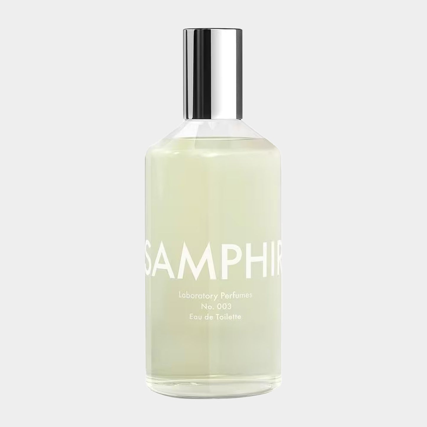 Laboratory Perfumes Samphire Sample is een frisse Eau de Toilette met een elegante fles, voorzien van een moderne uitstraling. Het parfum heeft een uitnodigende geur die de essentie van de zee vastlegt.