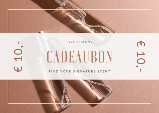 PetitParfums Cadeaubon €10,-